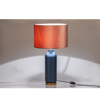 GLASS TABLE LAMP 38X38X70CM