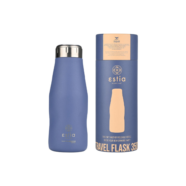 01-22341 TRAVEL FLASK StA 350ml DENIM BLUE