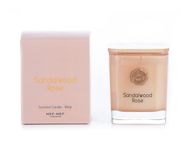 ΑΡΩΜΑΤΙΚΟ ΚΕΡΙ SANDALWOOD ROSE 180gr