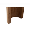 BROWN MDF CONSOLE 120X40X81CM