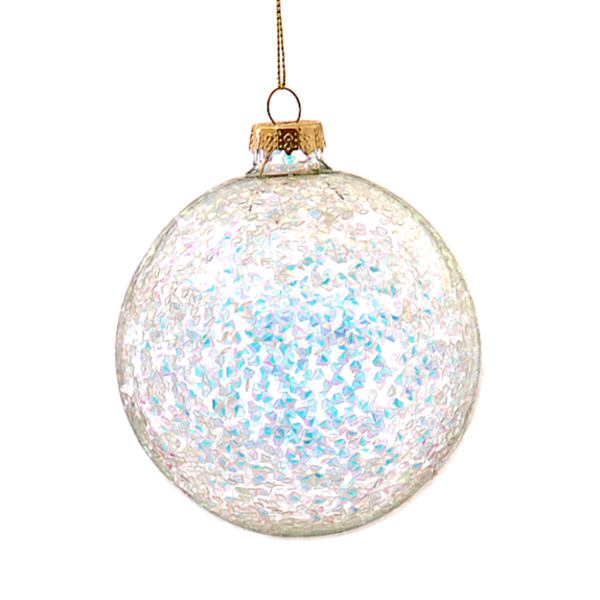 12/96-8cm Glass ball orn